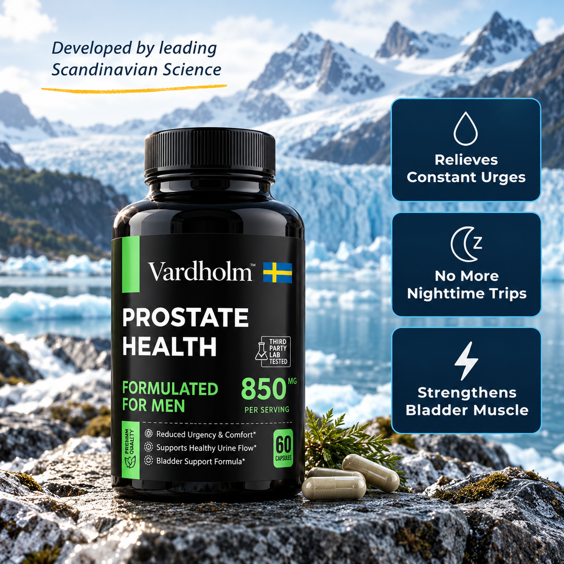 Vardholm Prostate & Bladder Support